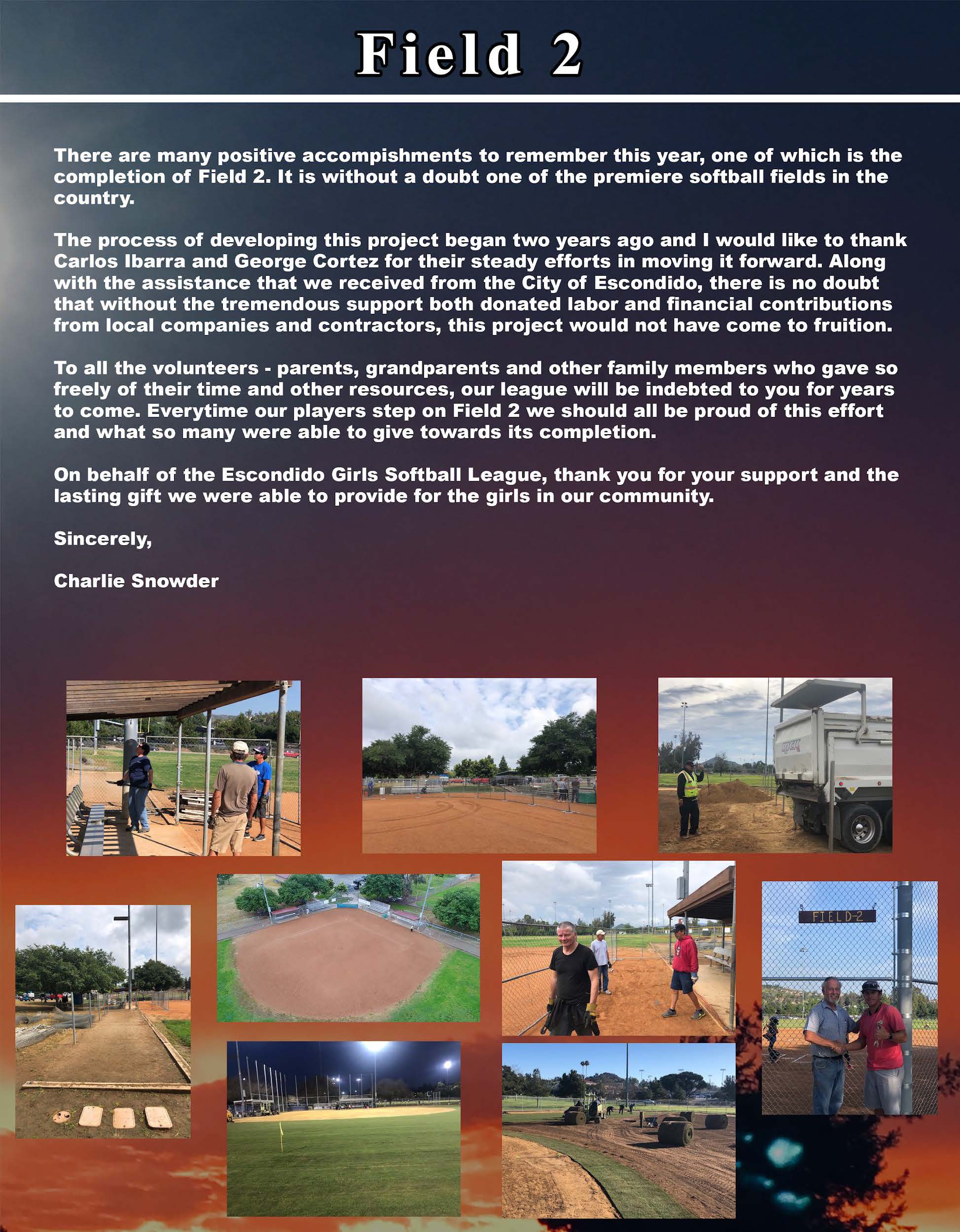 Escondido Girls Softball League