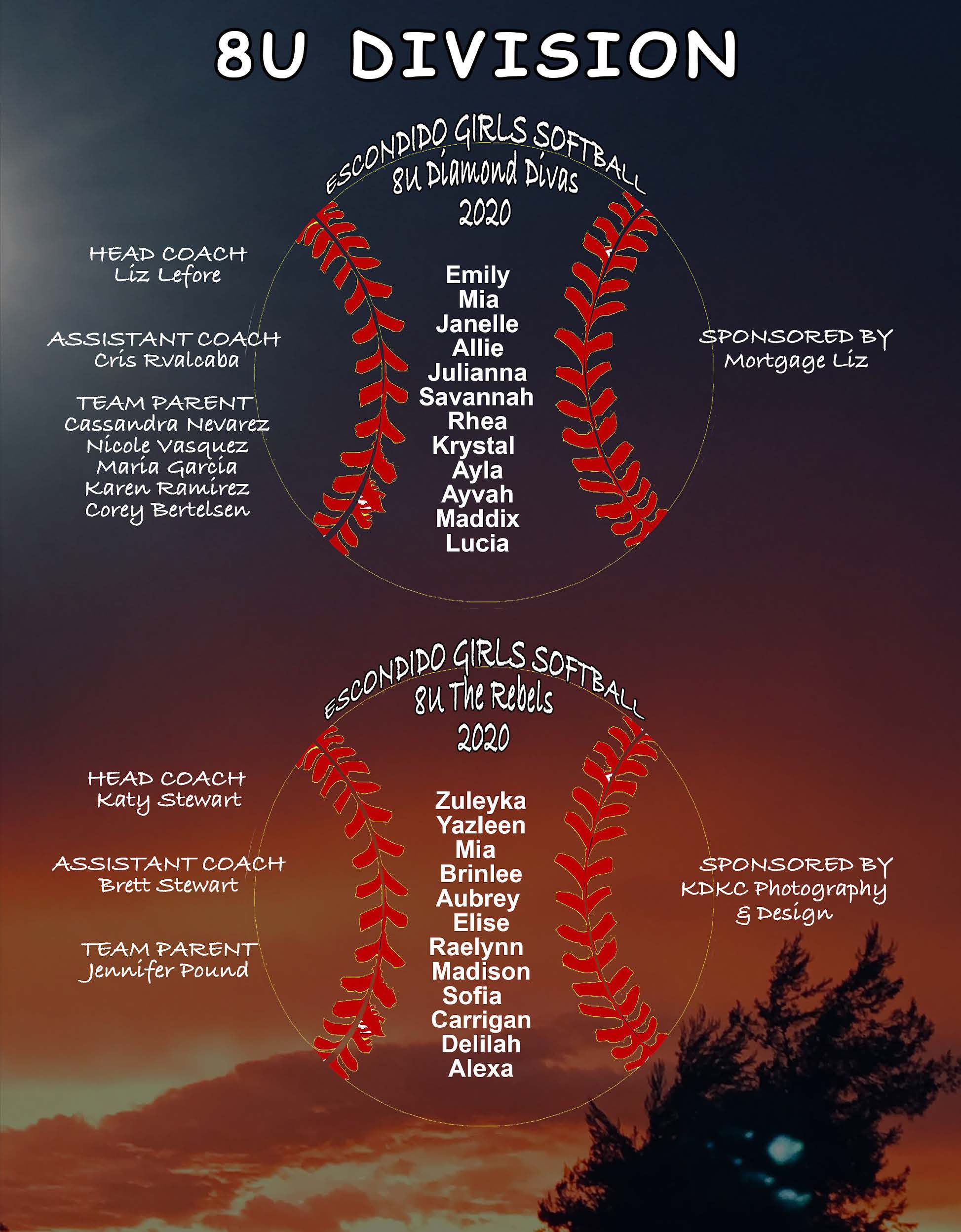 Escondido Girls Softball League